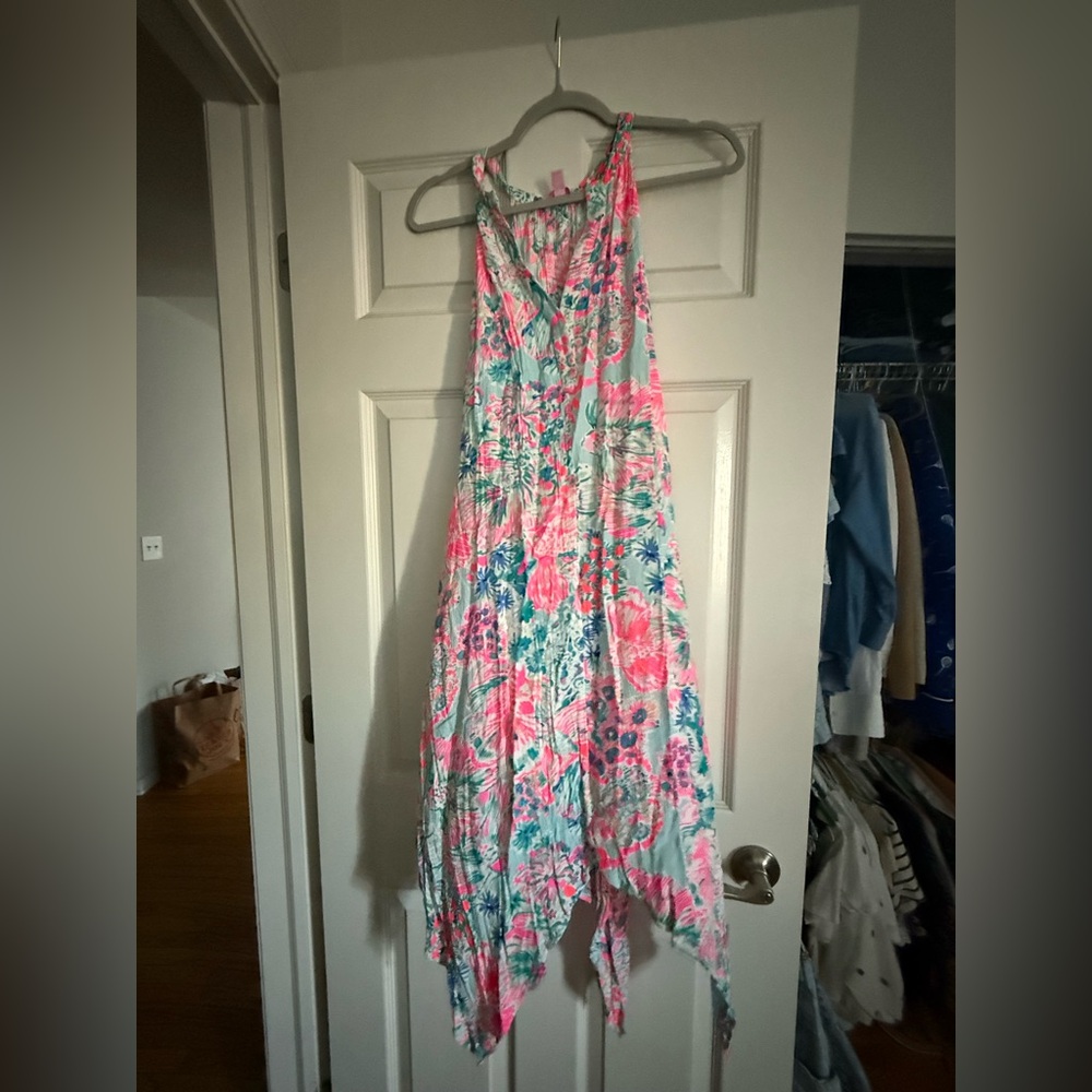 Lilly Pulitzer Asymmetrical Hem Dress